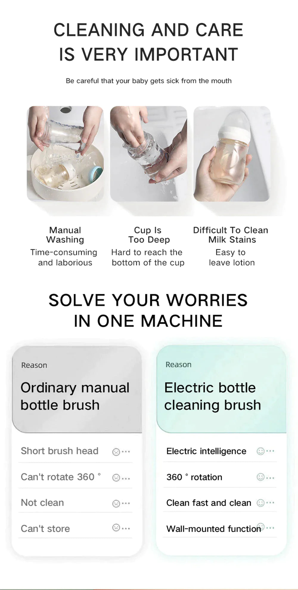 BottleSpark™ Bottle Cleaner (70% OFF CLEARANCE SALE)
