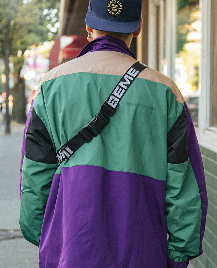 Color Block Windbreaker