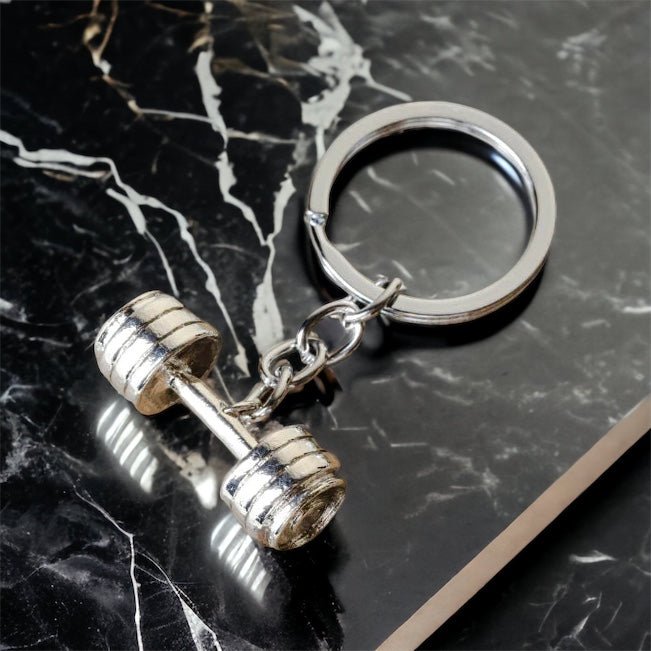 DUMBBELL KEYCHAIN