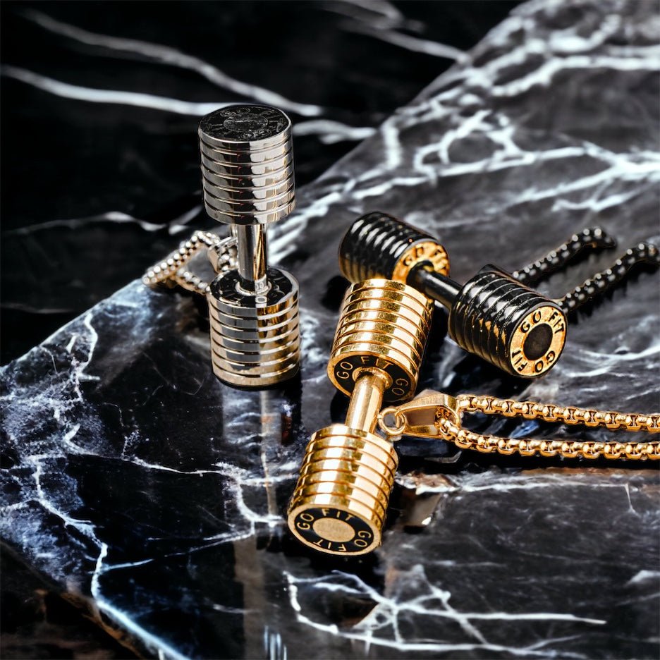 THE DUMBBELL NECKLACE