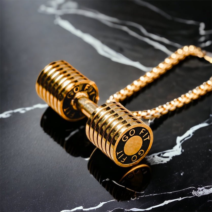 THE DUMBBELL NECKLACE