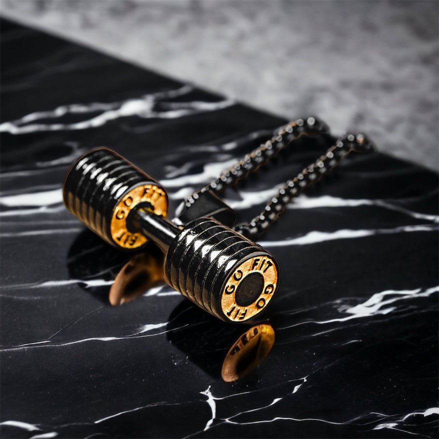 THE DUMBBELL NECKLACE