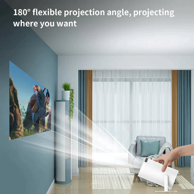 Super-Screen Projector