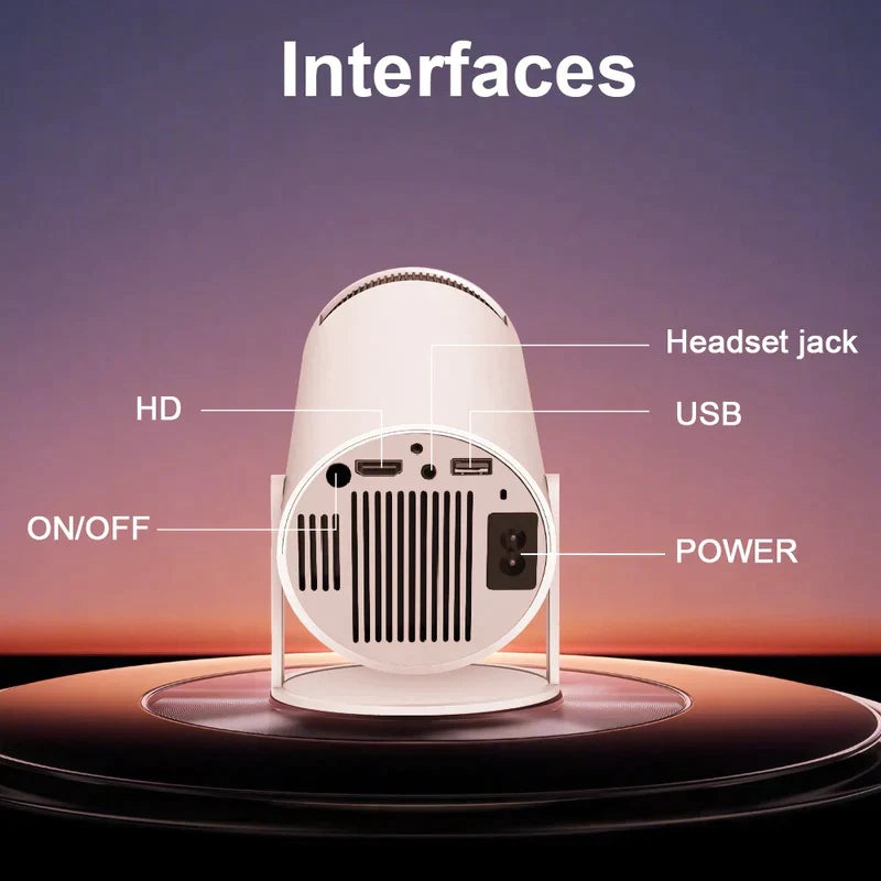 Super-Screen Projector