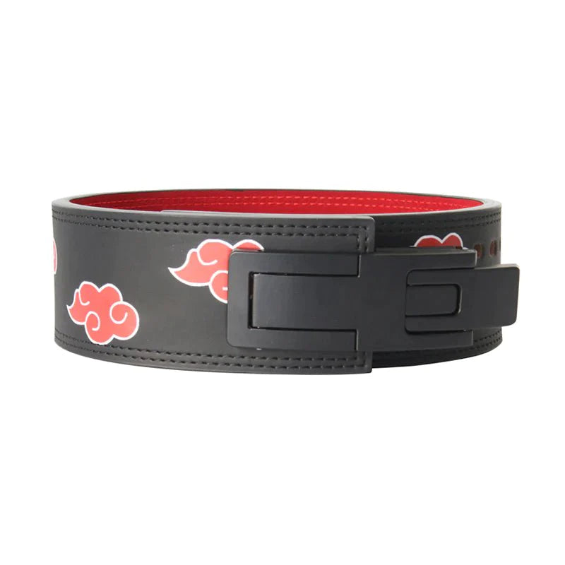 LEATHER ANIME POWERLIFTING BELT- PATTERN