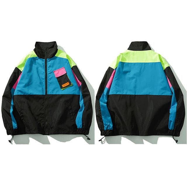 Color Block Windbreaker