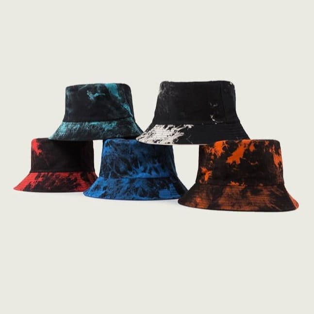Reversible Tie Dye Bucket Hat