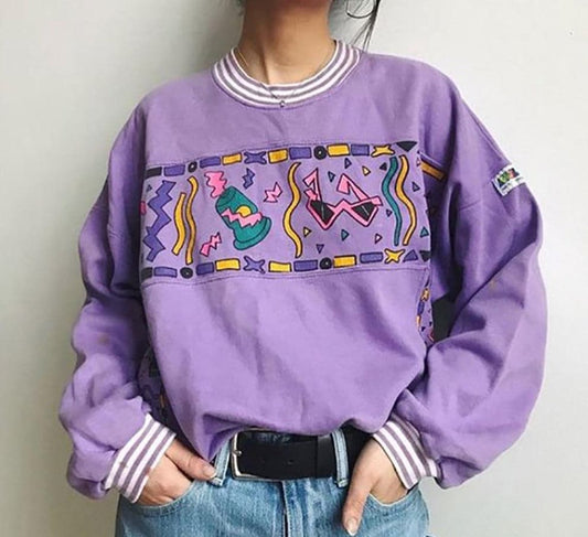 Cartoon Long Sleeve Tee
