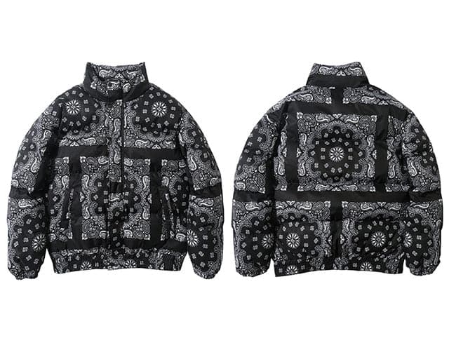 Bandana Puffer Jacket