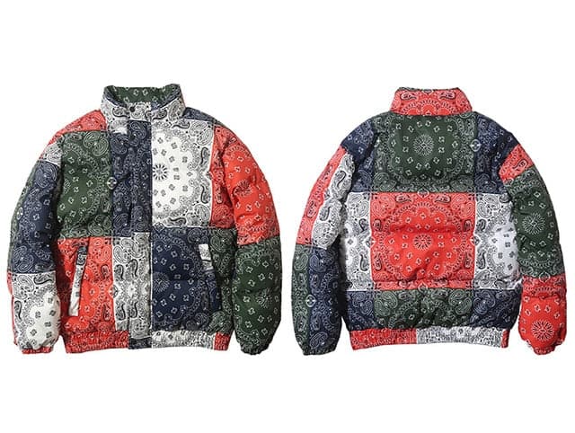 Bandana Puffer Jacket