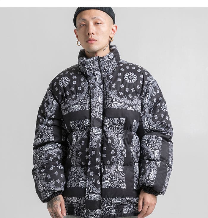 Bandana Puffer Jacket