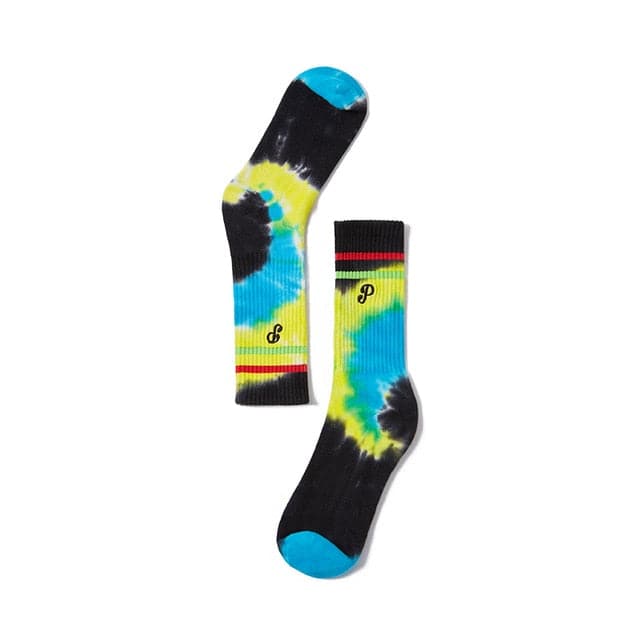 Multicolor Embroidered Socks