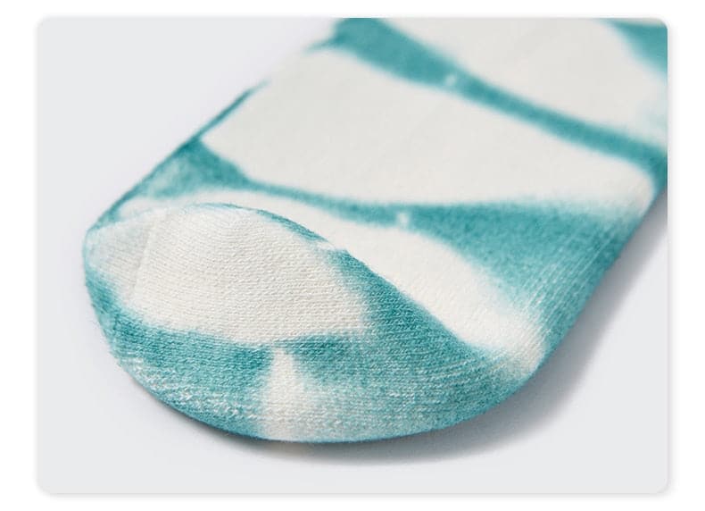 Multicolor Embroidered Socks