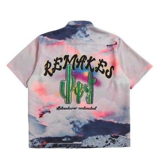 Cacti Button Up