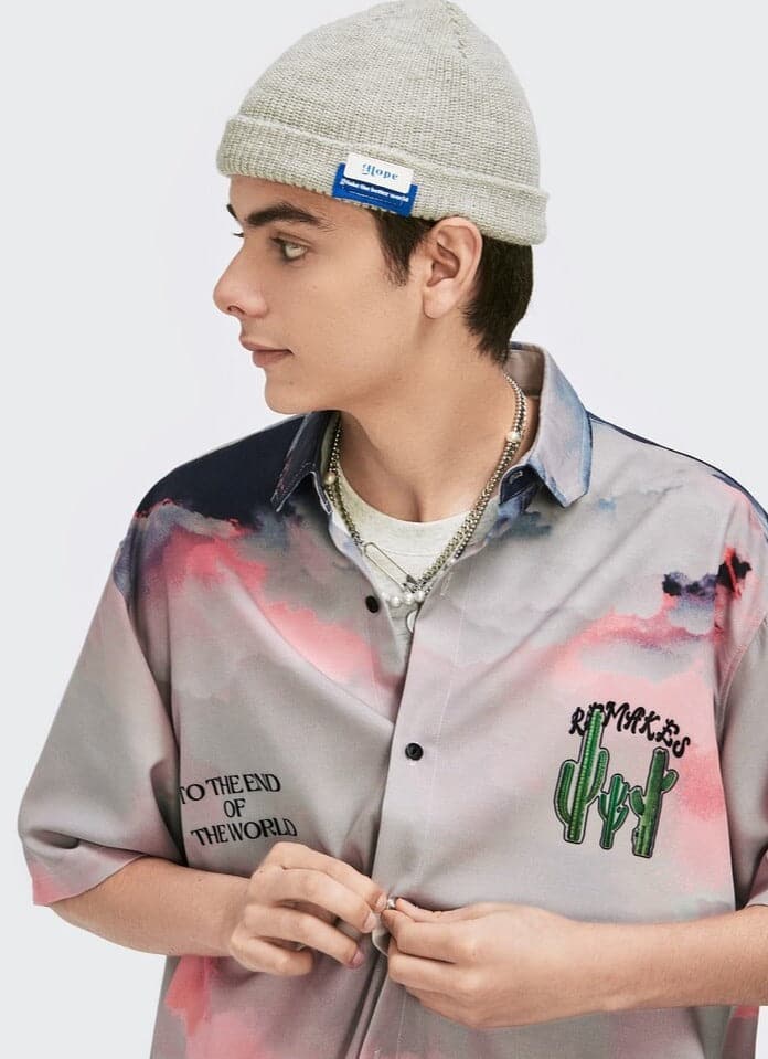 Cacti Button Up