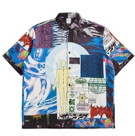 Human Button Up
