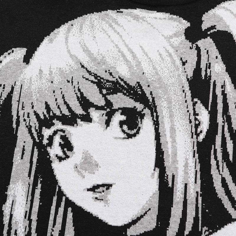 Retro Anime Sweater