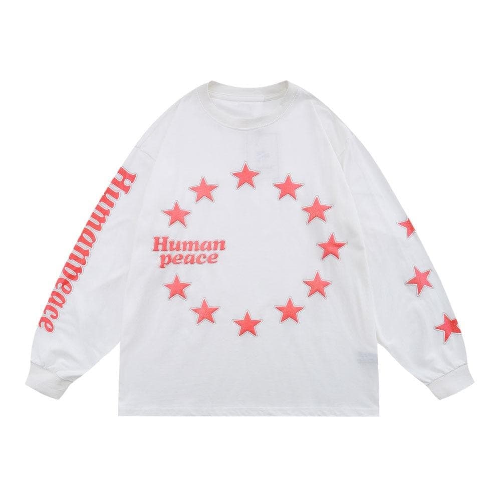 Human Peace Long Sleeve Tee