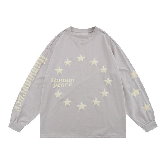 Human Peace Long Sleeve Tee