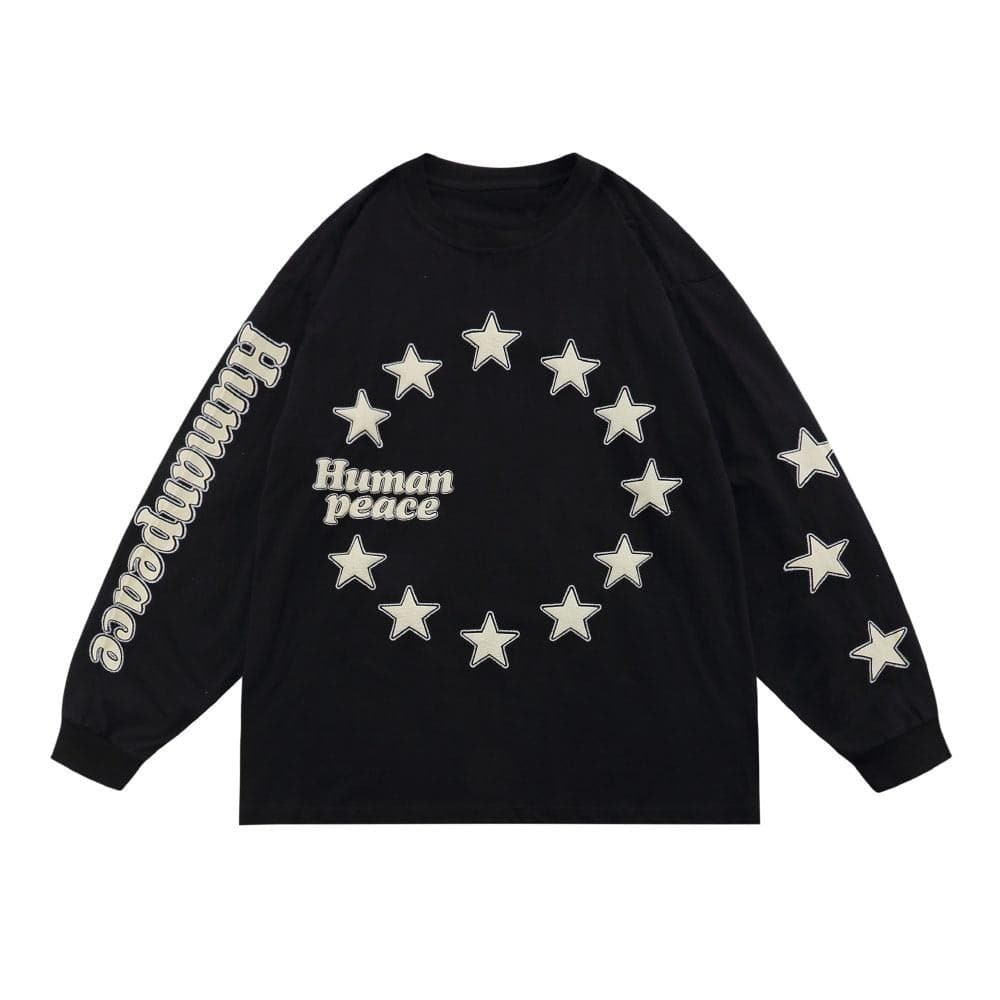 Human Peace Long Sleeve Tee