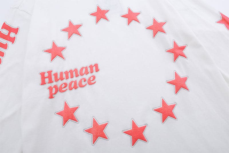 Human Peace Long Sleeve Tee