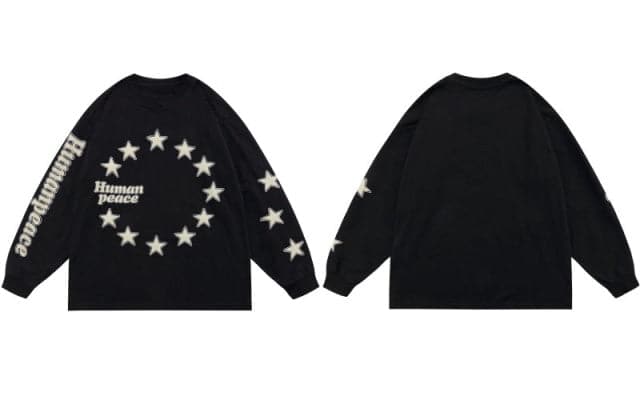 Human Peace Long Sleeve Tee