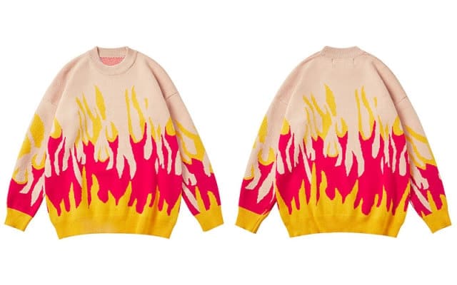 Flames Sweater