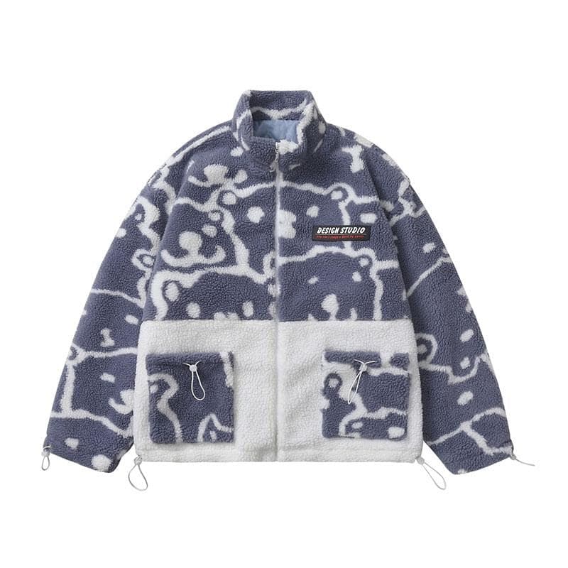 Faces Fleece Jacket