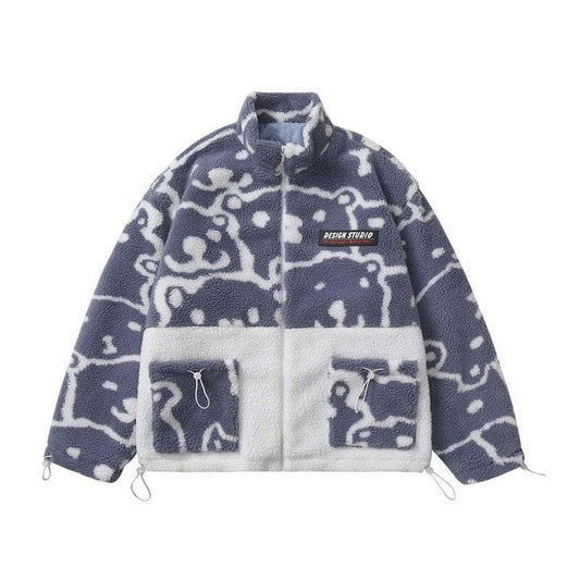 Faces Fleece Jacket