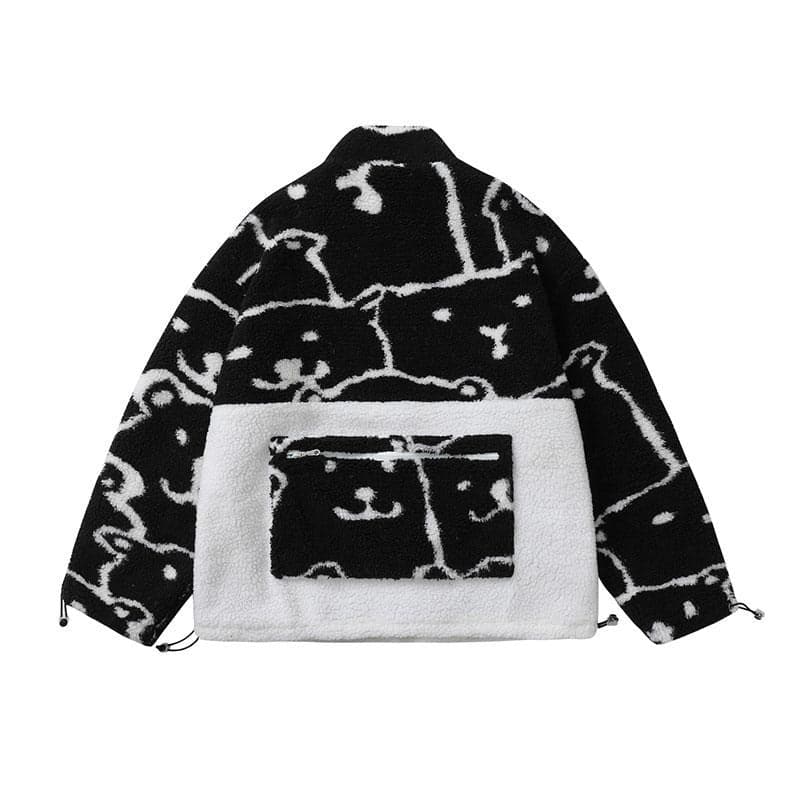 Faces Fleece Jacket