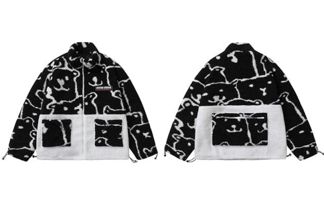 Faces Fleece Jacket