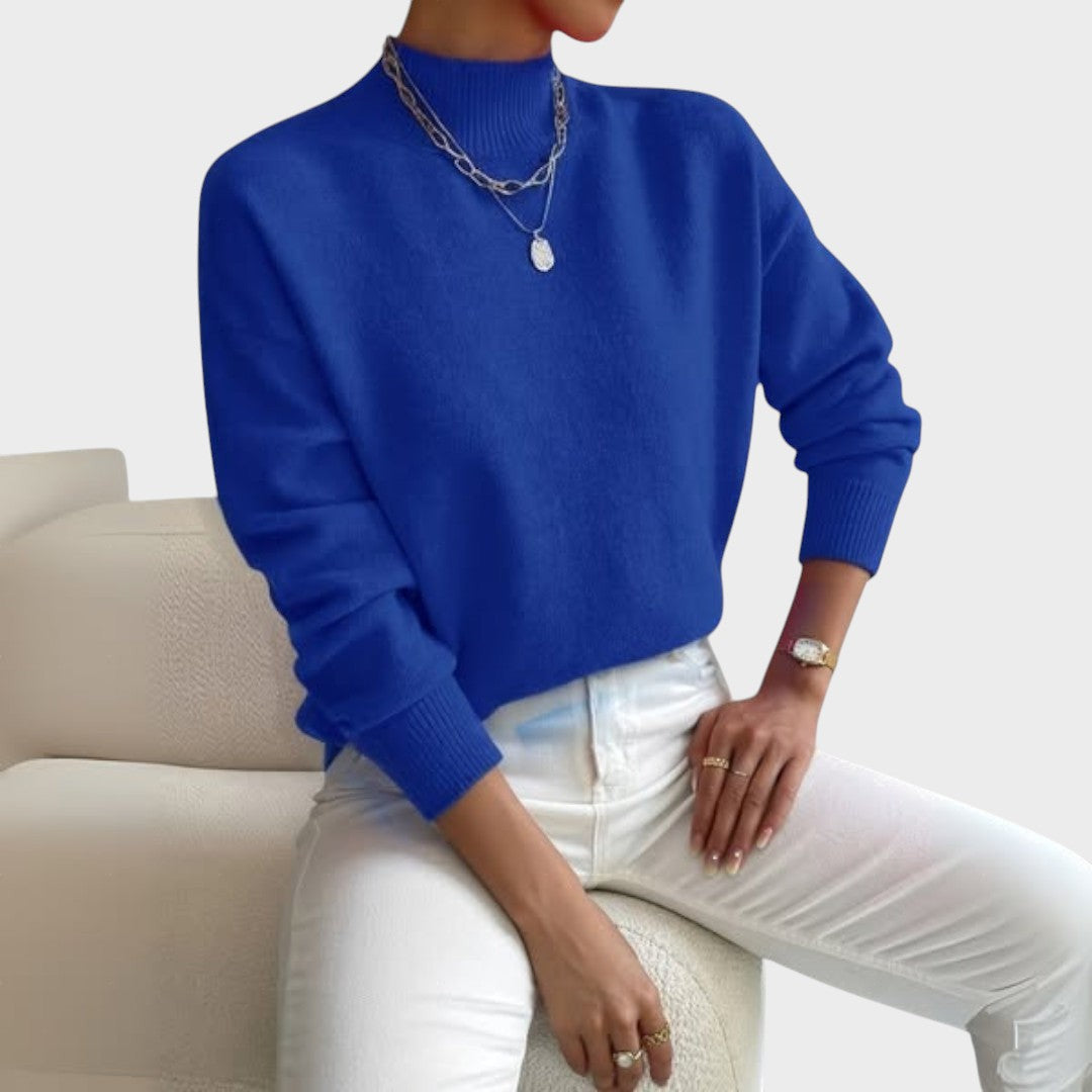 Beatriz | Pulover basic din tricot