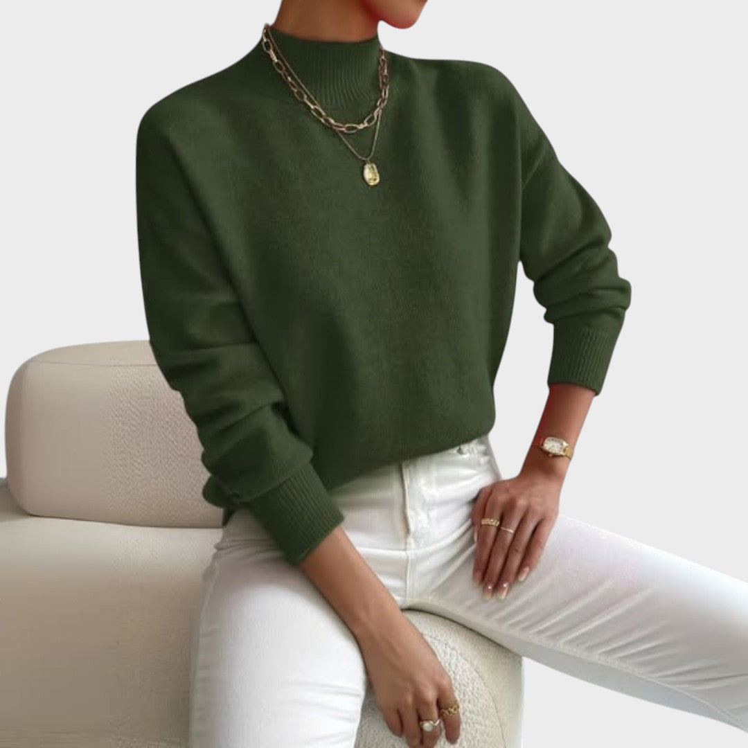 Beatriz | Pulover basic din tricot