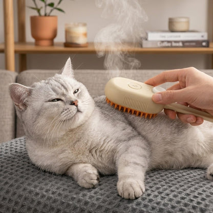 SteamPet – Dampbørste til Hunde & Katte