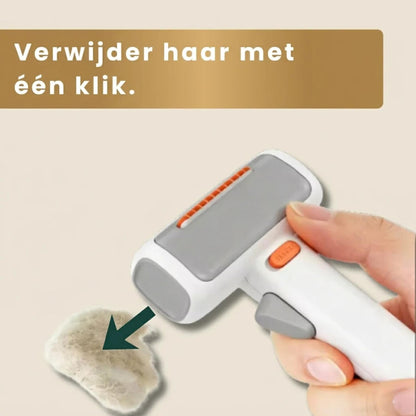 KlitFree – 2-in-1 Kattekam mod Filtre & Løse Hår