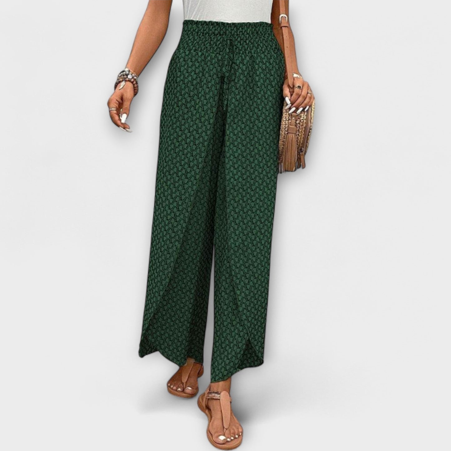 Chiara - Elegantes pantalones Palazzo