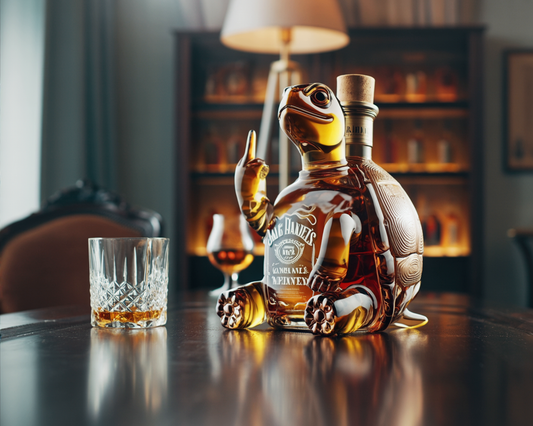 Jack Daniel's Whisky Bottle - Tortuga Edition