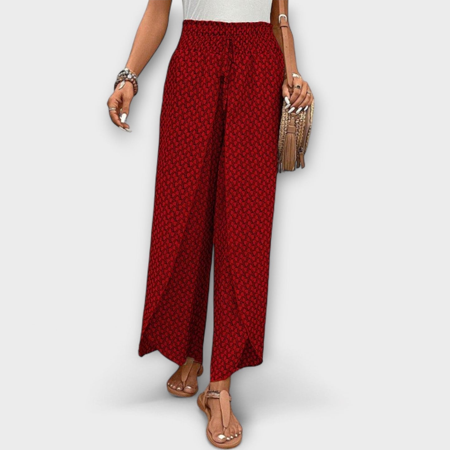 Chiara - Elegantes pantalones Palazzo