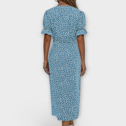 Berlin - Elegant Women's Floral Dress