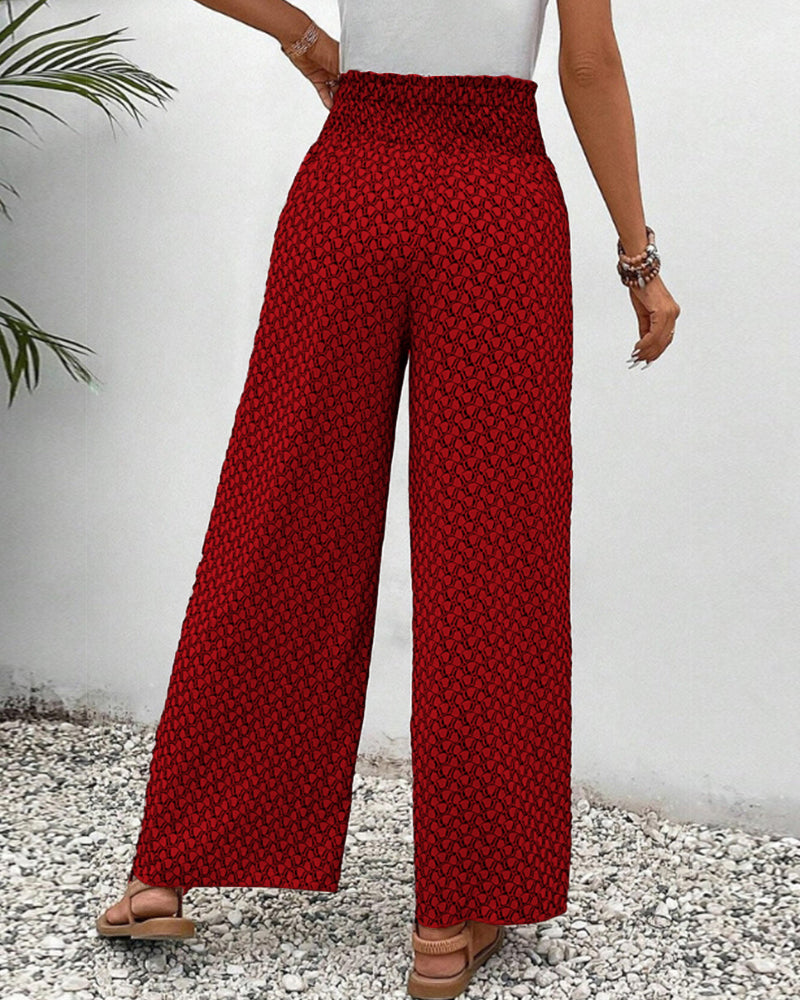 Elsie - Elegante Damen Weite Hose