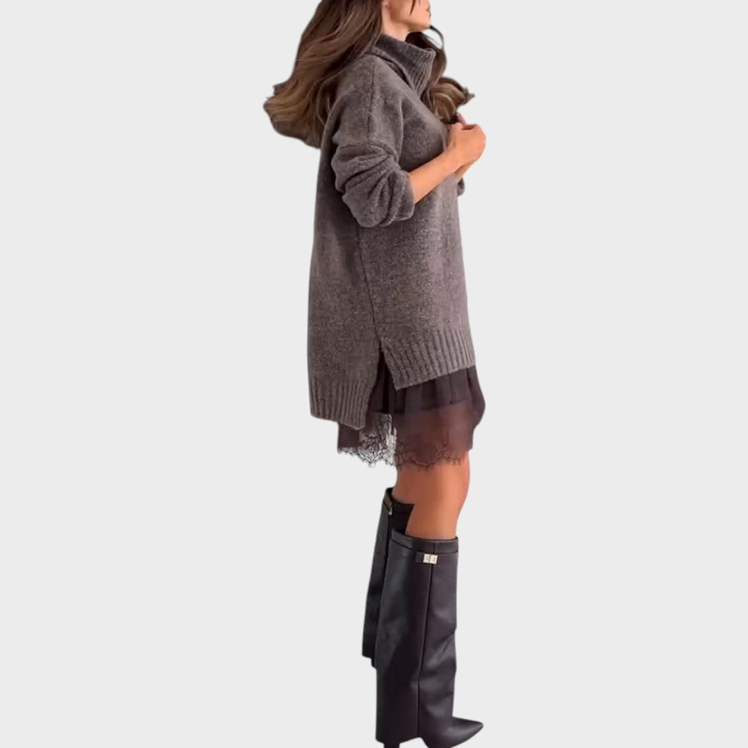 Vera | Sæt med sweater og kjole