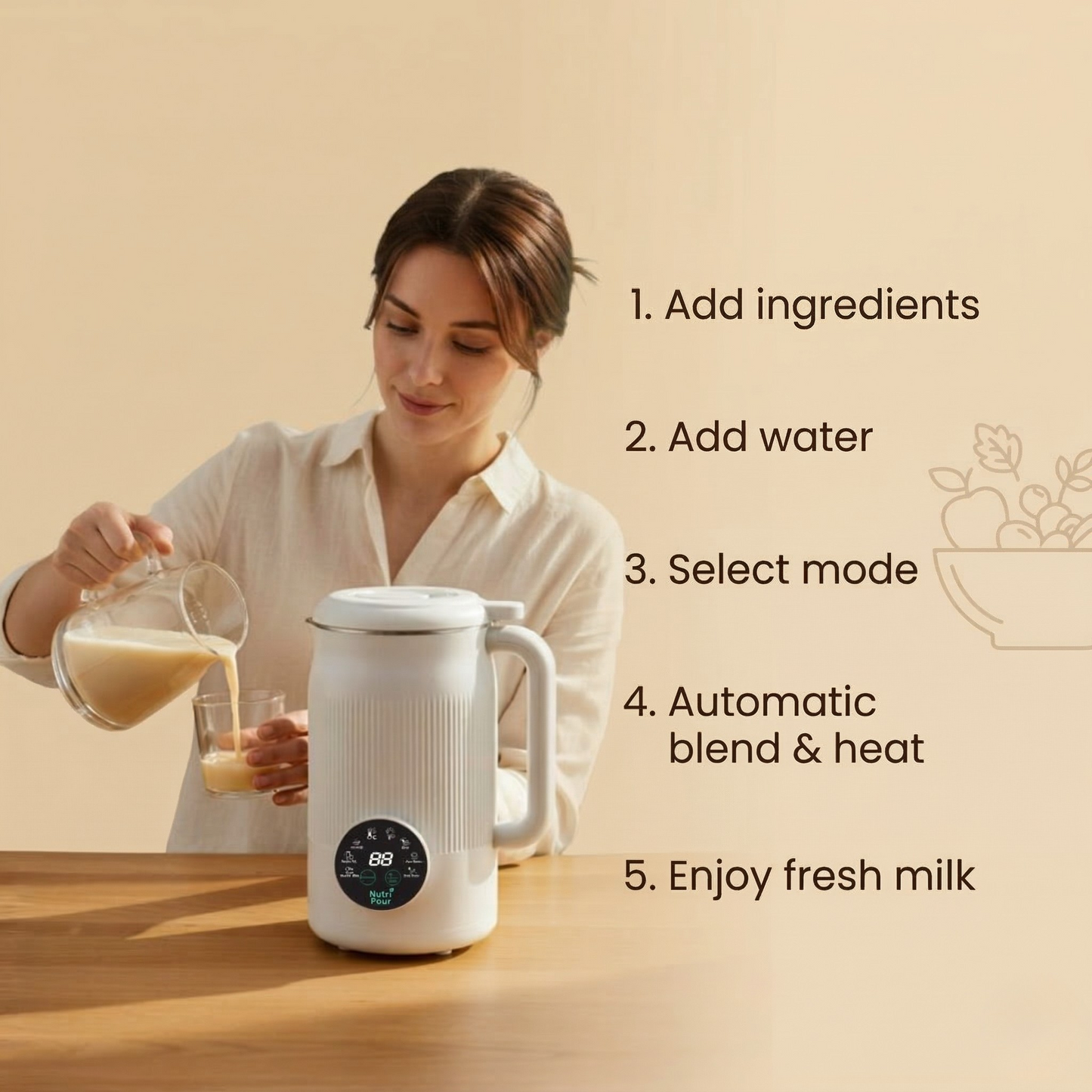 PureAura™ Plant Milk Maker