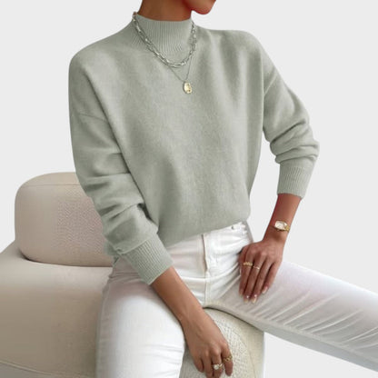 Beatriz | Pulover basic din tricot