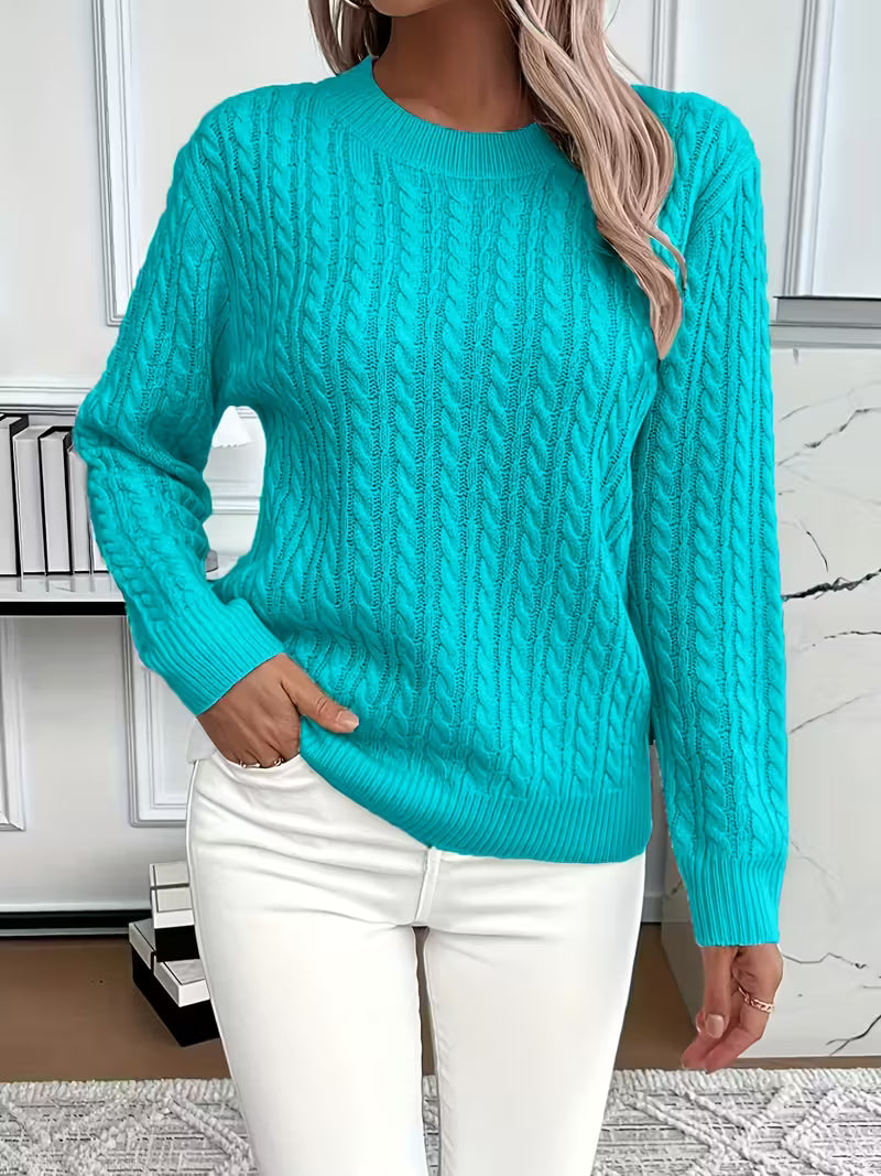 Soft Knit Minimal Sweater — Clean Look