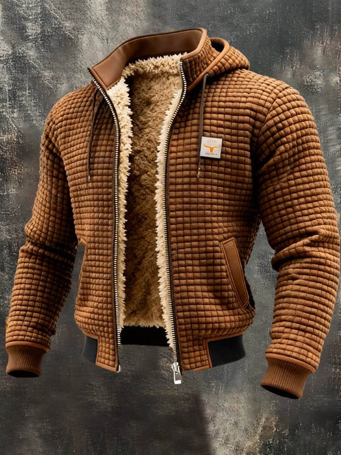 Thomas – Veste d’hiver matelassée en polaire homme