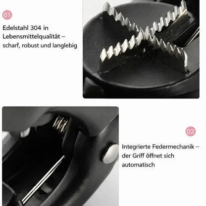 Nussknacker für Maronen & harte Nüsse – sicher & kraftsparend
