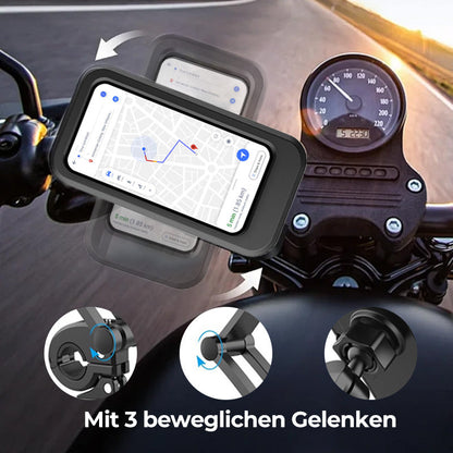 Wasserdichte Smartphone-Halterung für Fahrrad und Motorrad