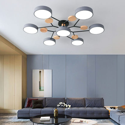 LED Lustr Moderní | Vícebodové Stropní Svítidlo
