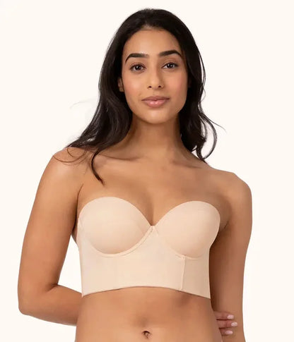 Sophia - Elegante Strapless Push-Up BH voor Onzichtbare Ondersteuning