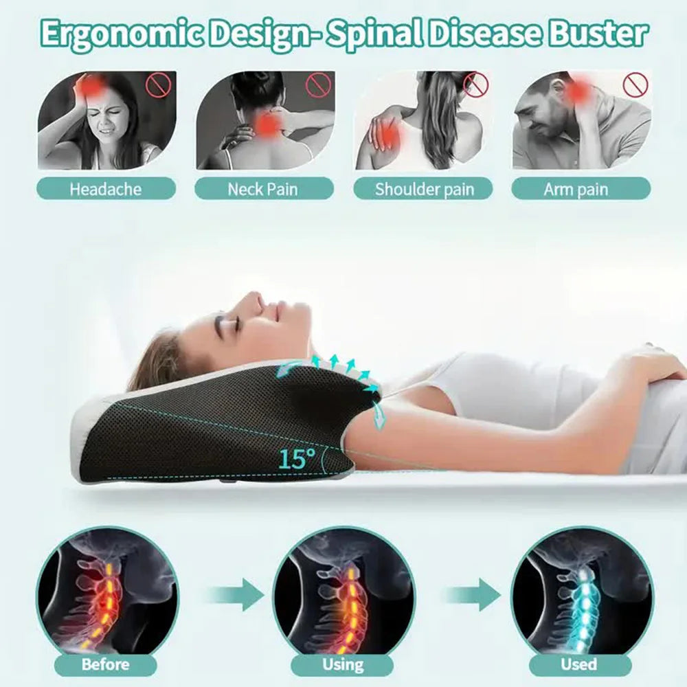 OrthoDream™ | 3-in-1 Ergonomisches Nackenkissen